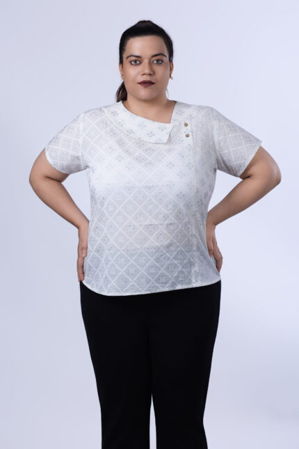 Cotton Single Collar Top